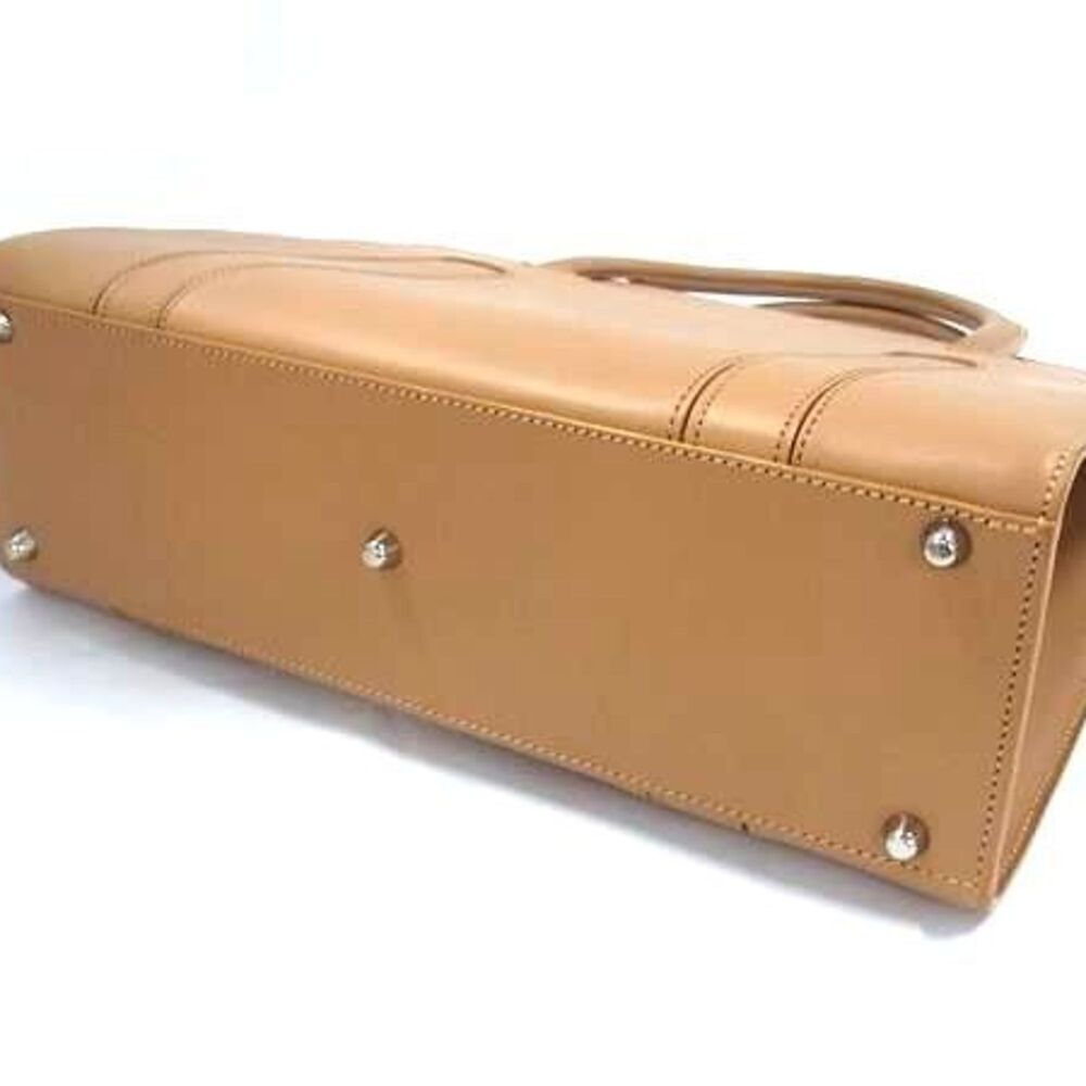 CHRISTIAN DIOR Brown Leather Shoulder Bag - Picture 4 of 6